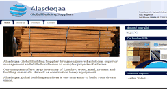 Desktop Screenshot of alasdeqaa.com